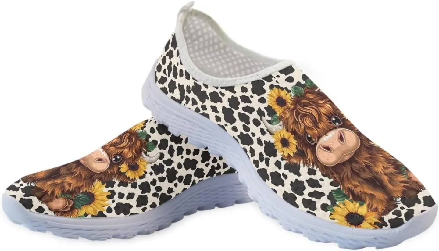 Xpyiqun Women Slip On Sneaker Mesh Running Shoes Casual Sport Tennis Sneakers Trainers