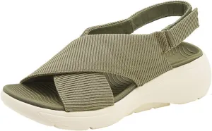 YTINGNICE Casual Cross Strap Platform Sandals For Women,Women Summer Casual Platform Cross-Strap Sandals, Women's Orthopedic Sandals with Arch Support