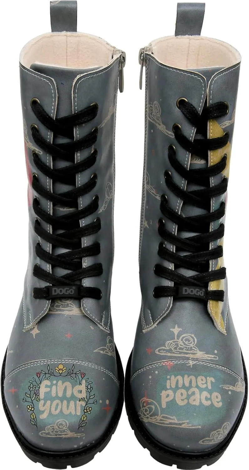 Zipsy Boots for Women - Handmade and Vegan Leather Mid Calf Boots for Women