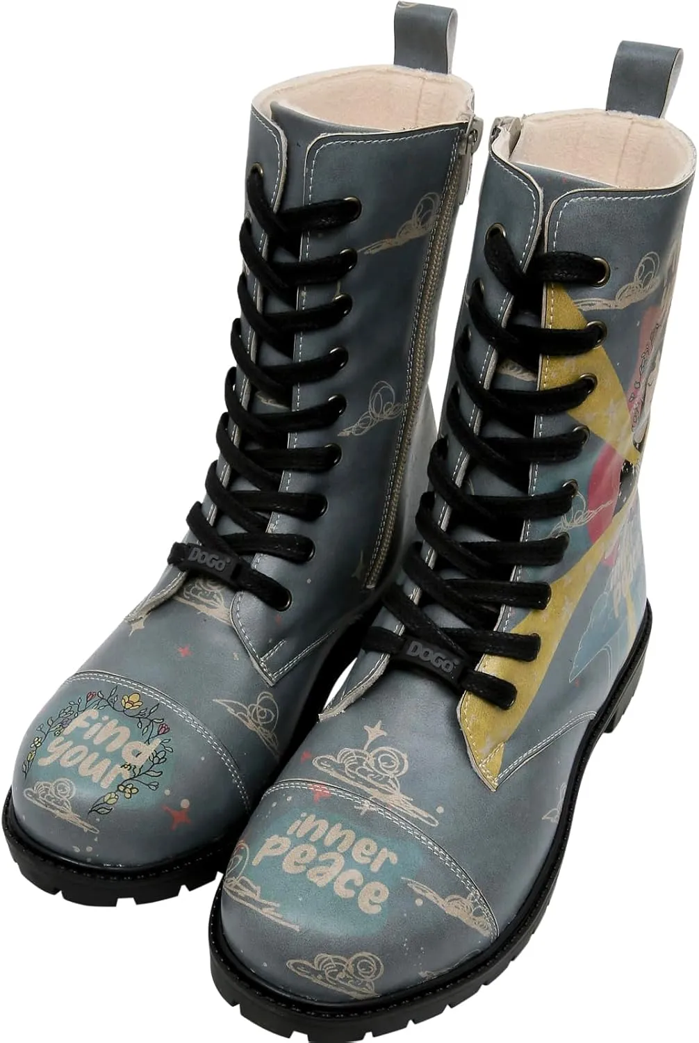 Zipsy Boots for Women - Handmade and Vegan Leather Mid Calf Boots for Women